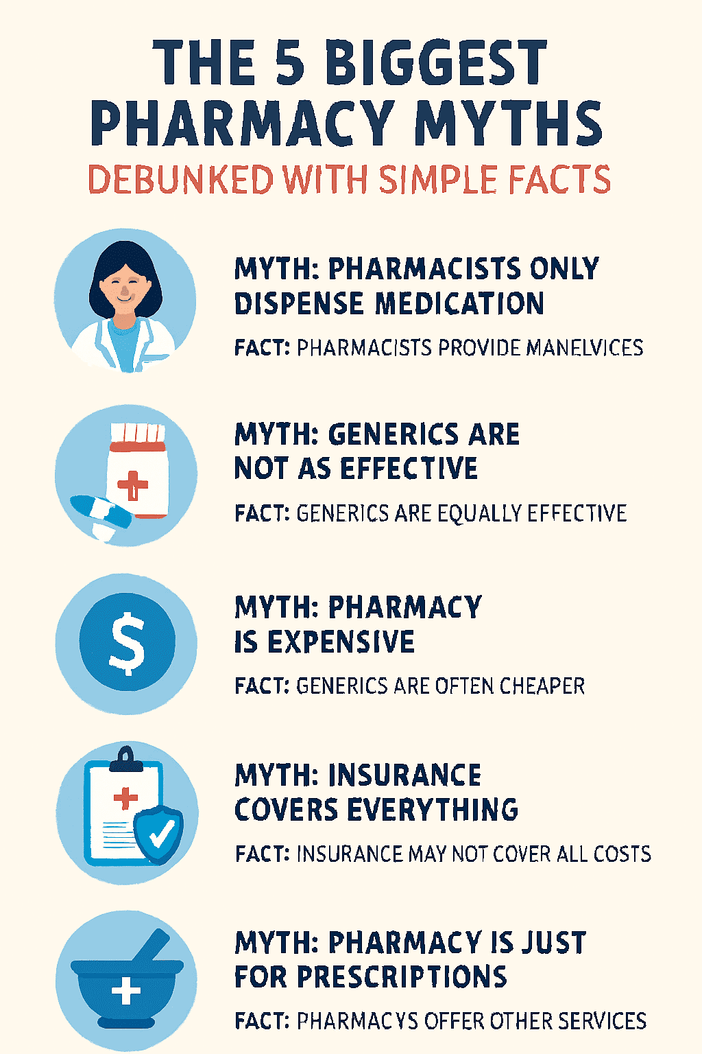The 5 Biggest Pharmacy Myths, Debunked