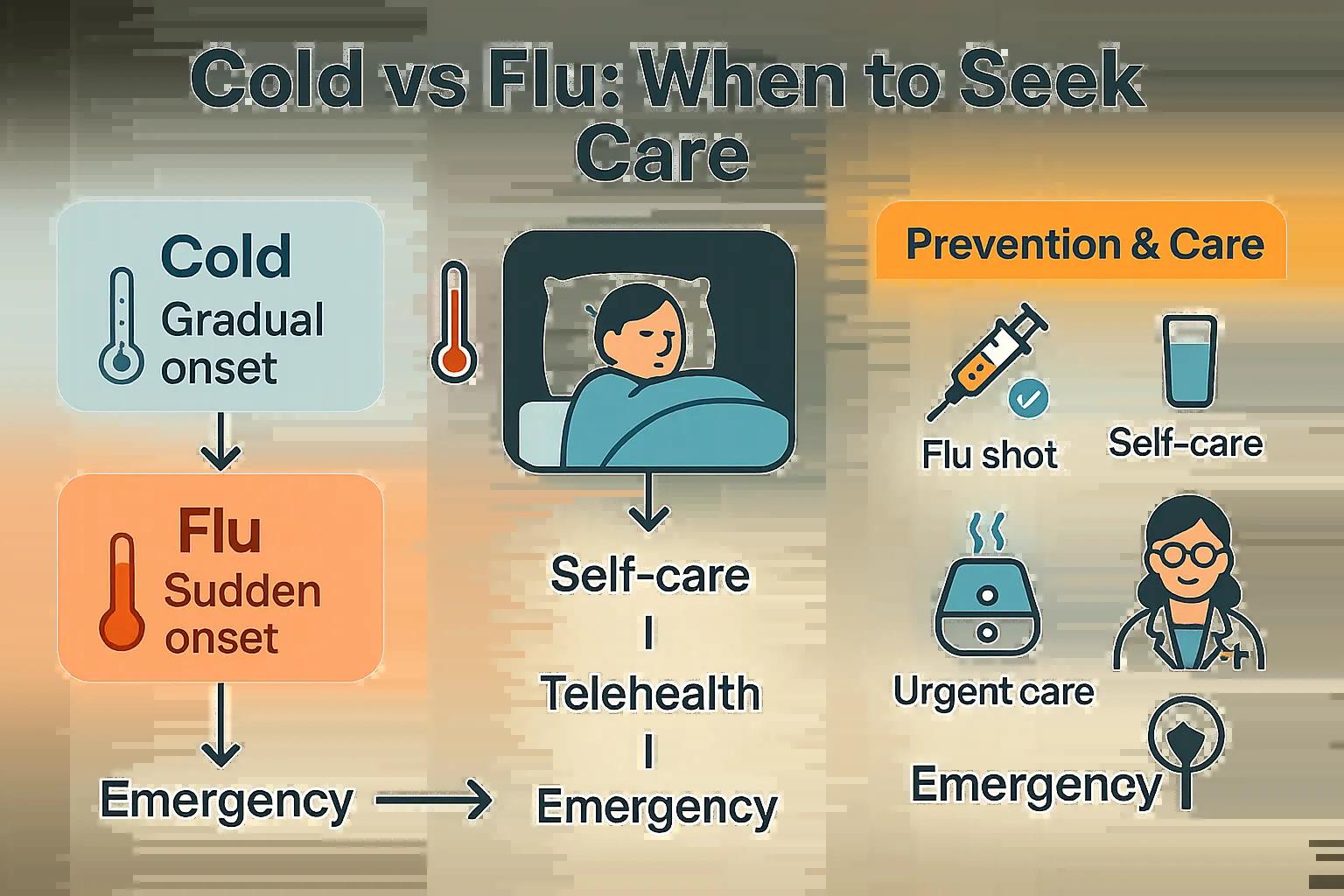 Cold vs. Flu: When to See a Doctor