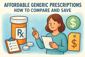 Affordable Generic Prescriptions: How to Compare and Save