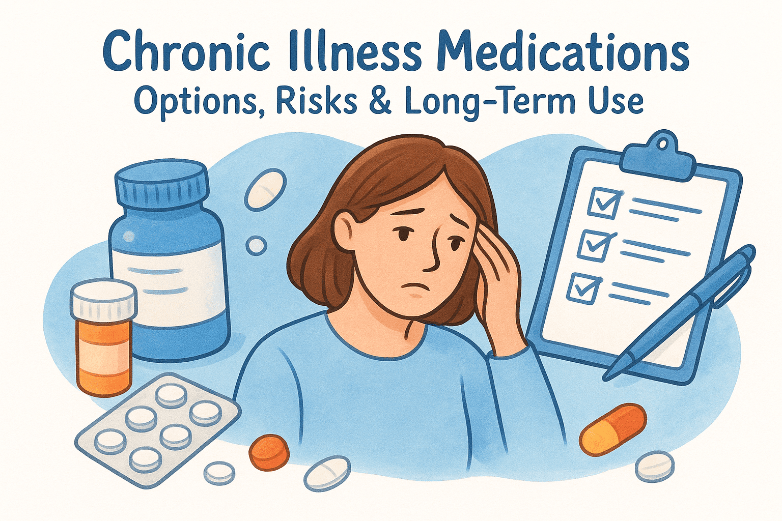Chronic Illness Medications Options, Risks & LongTerm Use Value