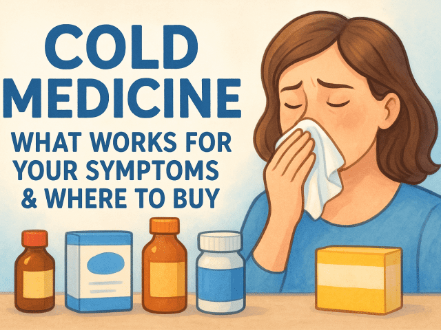 Cold Medicine: What Works for Your Symptoms & Where to Buy