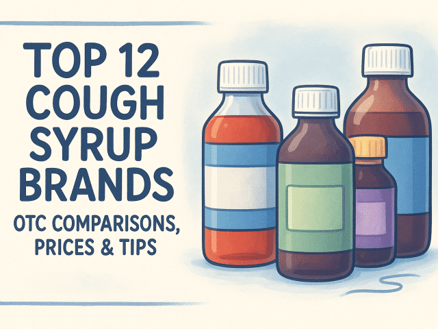 Top 12 Cough Syrup Brands: OTC Comparisons, Prices & Tips