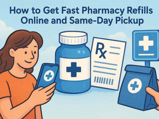How To Get Fast Pharmacy Refills Online And Same-Day Pickup