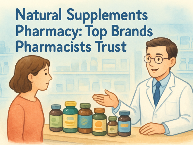 Natural Supplements Pharmacy: Top Brands Pharmacists Trust